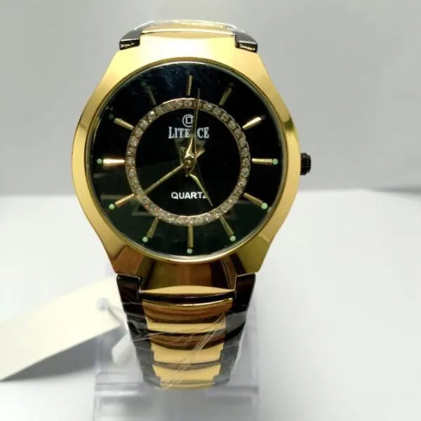 Men's Quartz Water Resistant Round Analogue Watch - 1 Pc