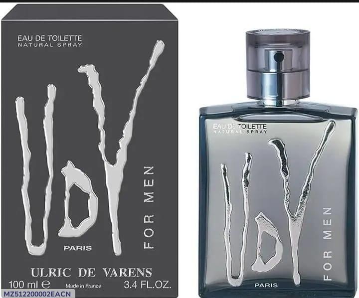 UDV Ulric De Varens Perfume for Men 100ml | Long Lasting Fresh Woody Fragrance | Eau de Toilette Spray for Daily & Evening Wear | Gift for Men