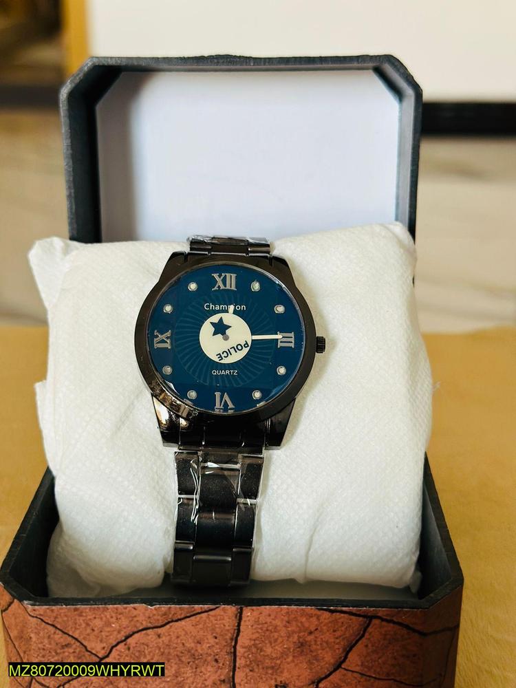 Analogue Watch For Unisex-Stylish Black Colour Watch – Affordable Price