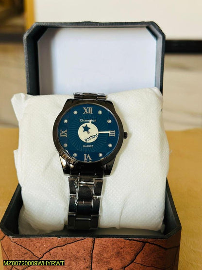 Analogue Watch For Unisex-Stylish Black Colour Watch – Affordable Price